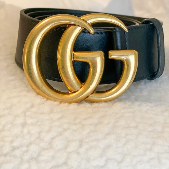 GG Leather Belt - Picture 1 of 2